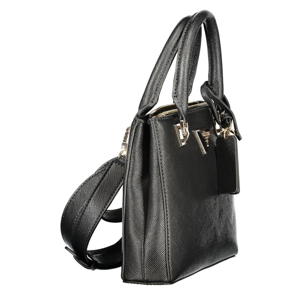 Guess Jeans Black Polyurethane Women's Handbag