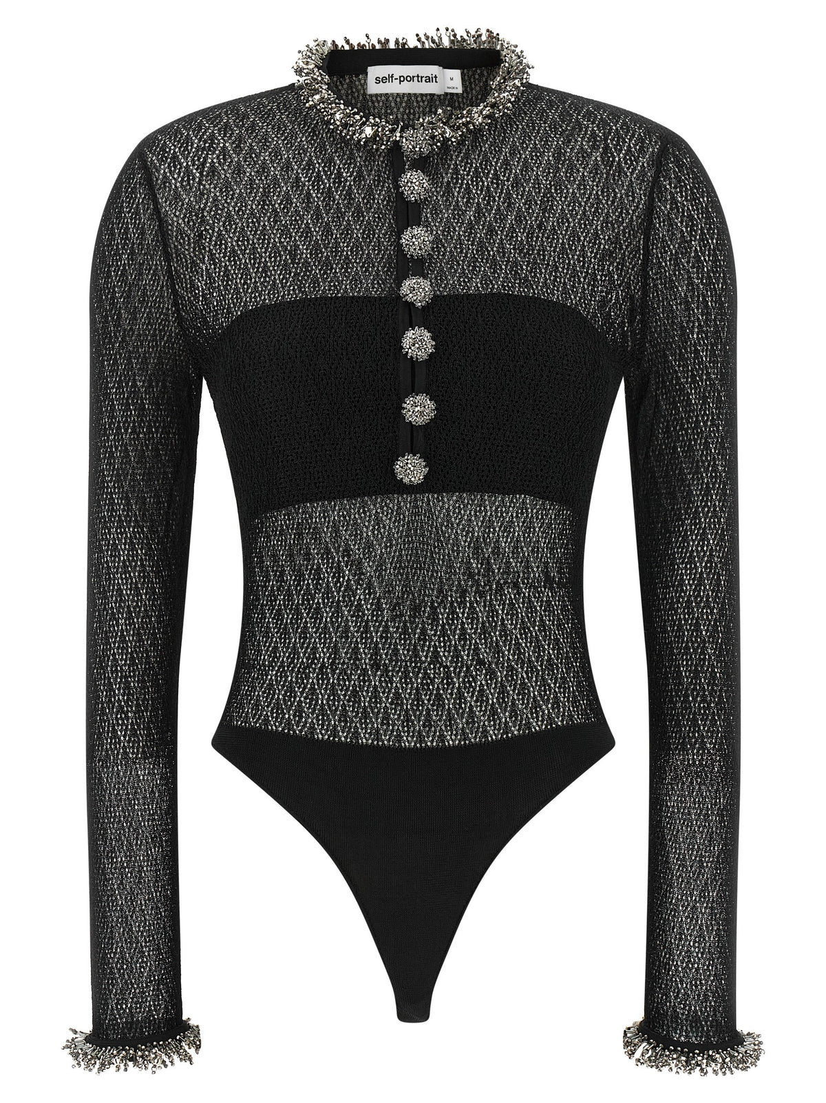 Self-Portrait Black Bodysuit