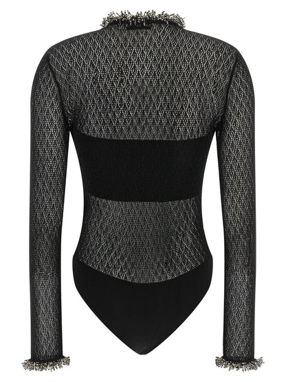 Self-Portrait Black Bodysuit