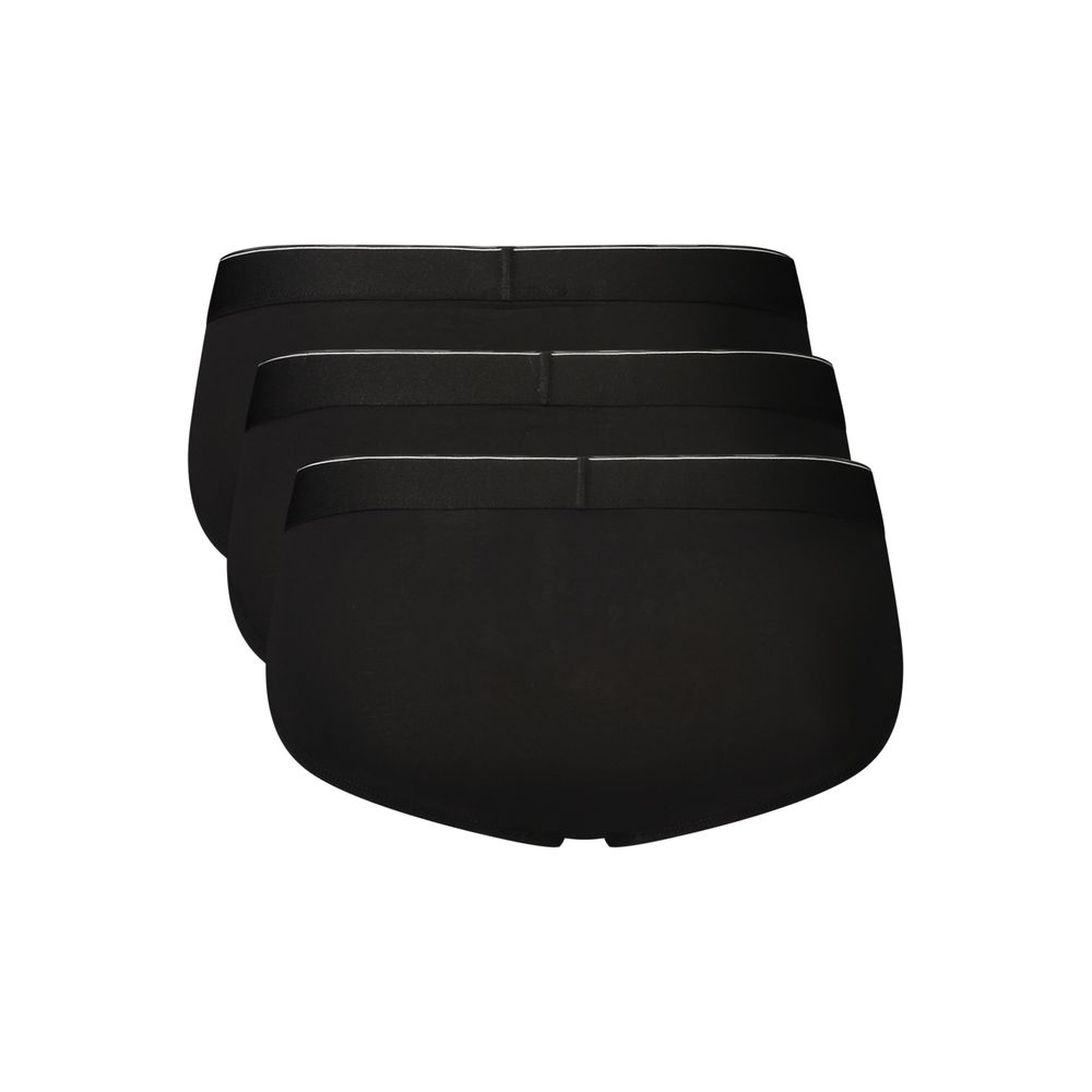 Calvin Klein Black Cotton Men's Brief Tri-Pack