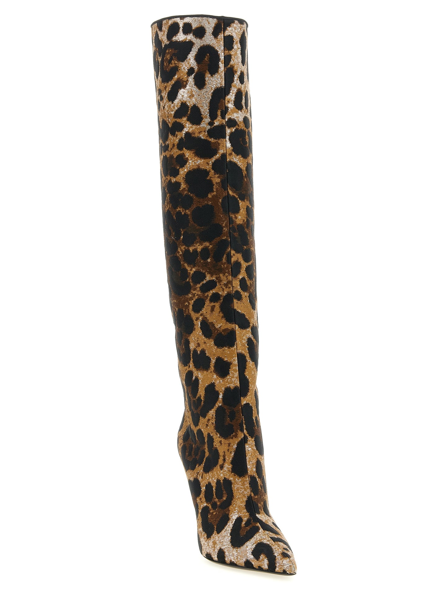 Dolce & Gabbana Multicolor Polyester Over The Knee Boots