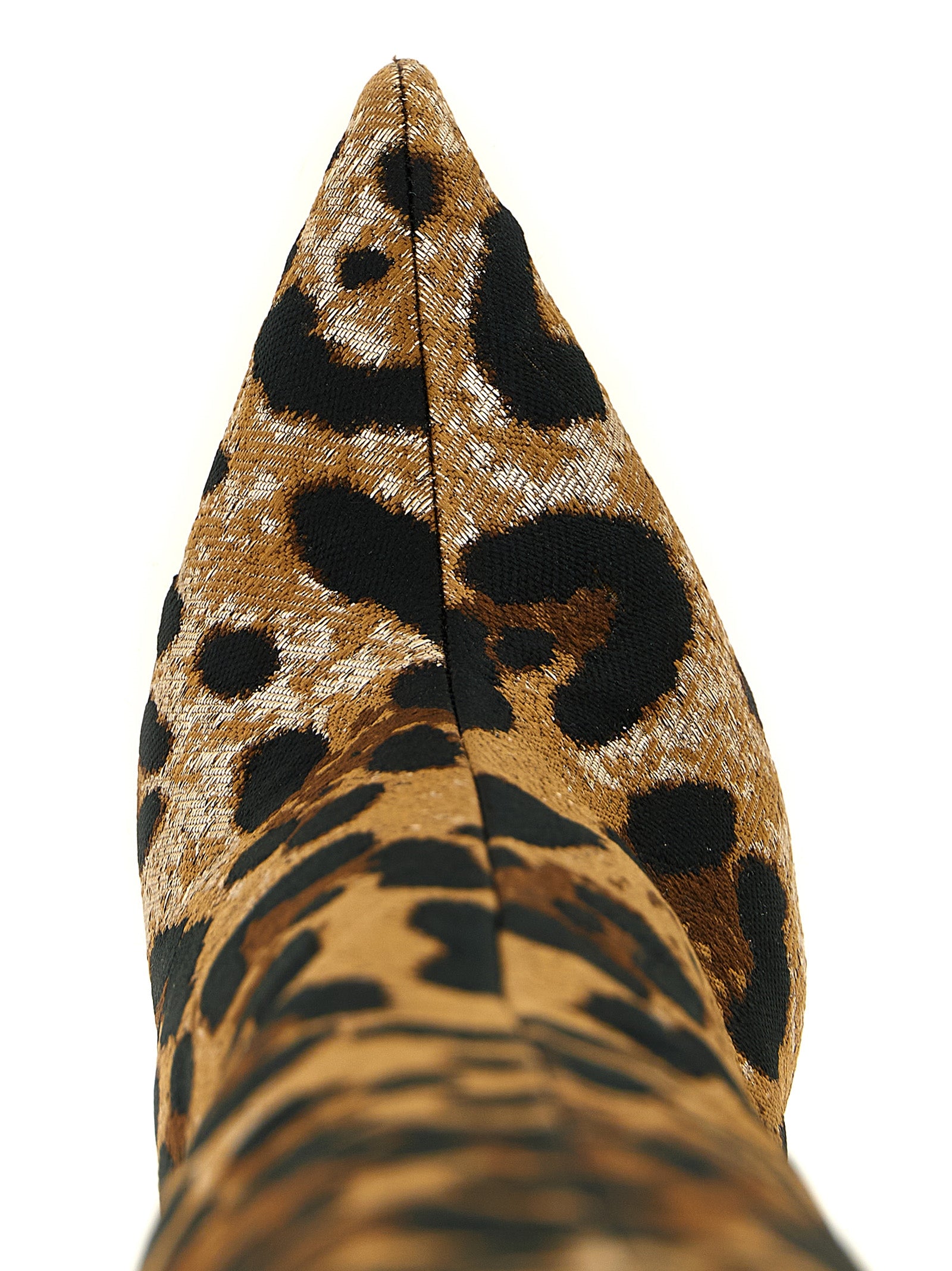 Dolce & Gabbana Multicolor Polyester Over The Knee Boots