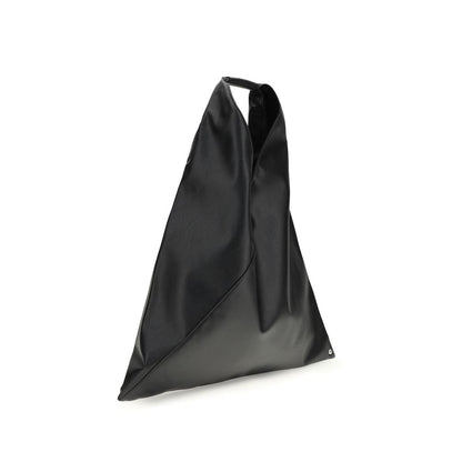 MM6 Black Polyethylene Handbag