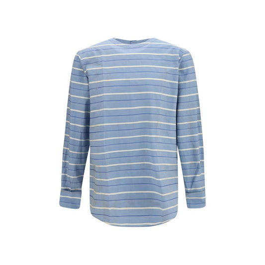 Prada Blue Cotton Shirt
