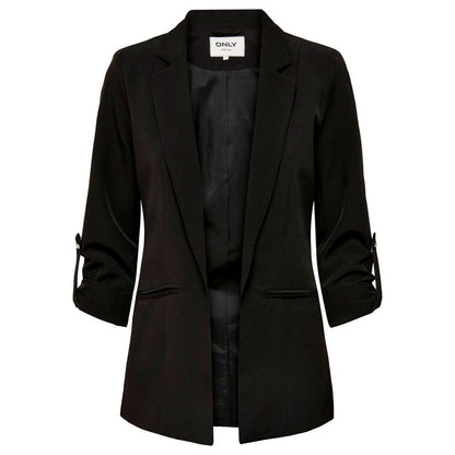 Only Black Polyester Blazer