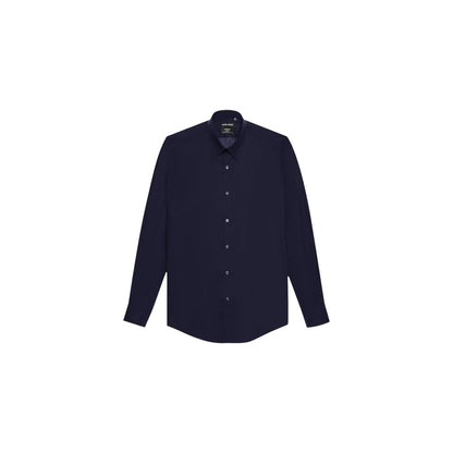 Antony Morato Blue Cotton Dress Shirt
