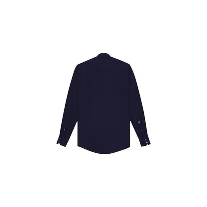 Antony Morato Blue Cotton Dress Shirt