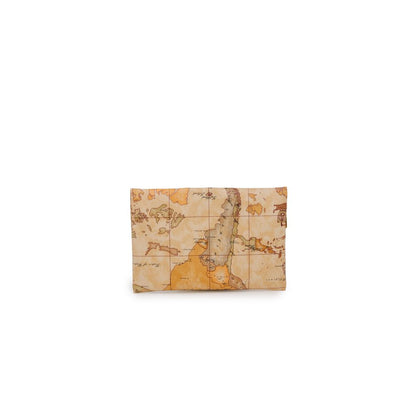 Alviero Martini Prima Classe Beige Polyester Clutch Bag