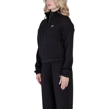 Guess Active Black Viscose Sweatshirt
