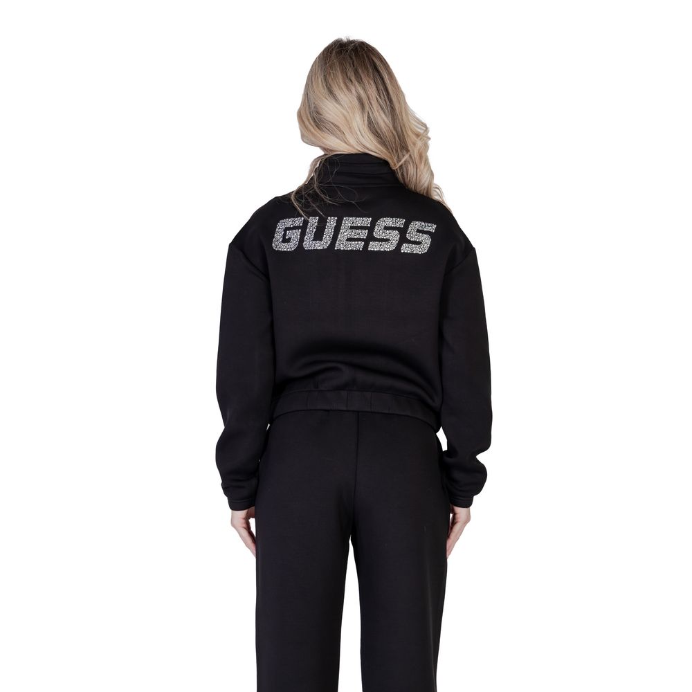 Guess Active Black Viscose Sweatshirt