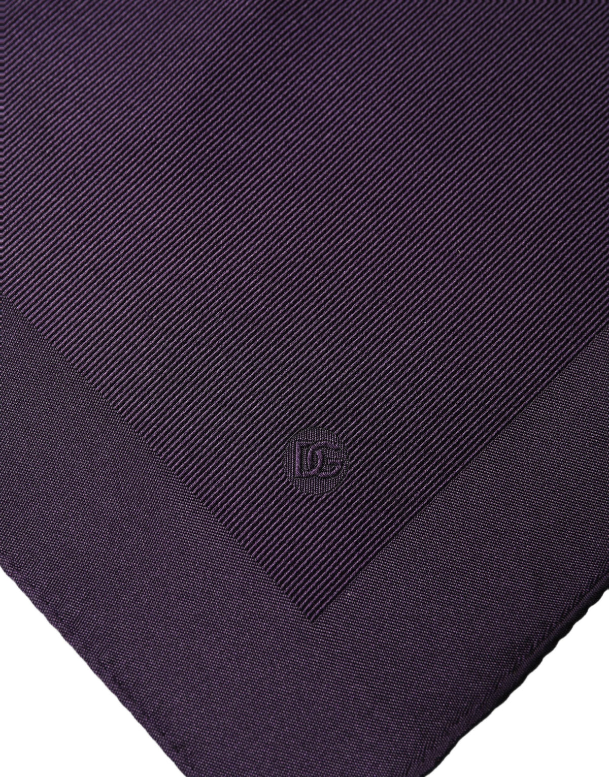 Dolce & Gabbana Men Purple Square Handkerchief Pocket Scarf