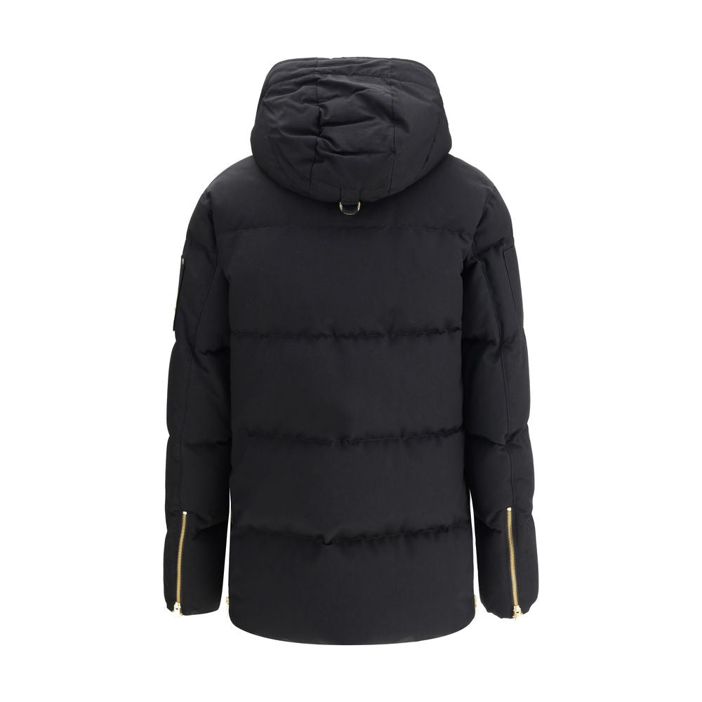 Moose Knuckles Black Cotton Coat