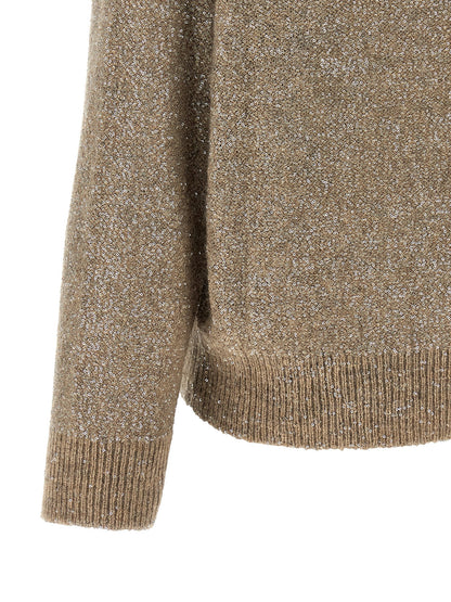 Brunello Cucinelli Beige Polyamide Cardigan - XXS