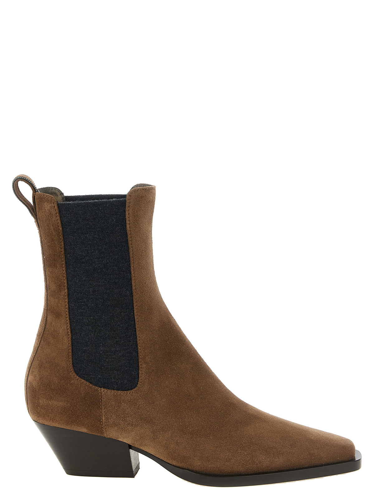 Brunello Cucinelli Brown Calfskin Chelsea Boots EU40/US10