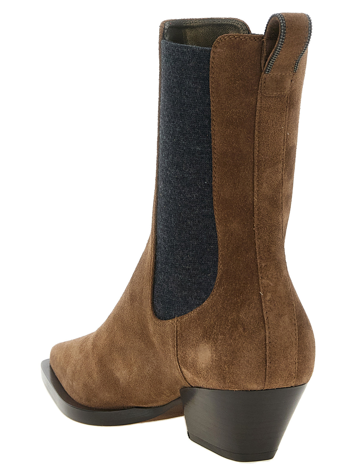 Brunello Cucinelli Brown Calfskin Chelsea Boots EU40/US10