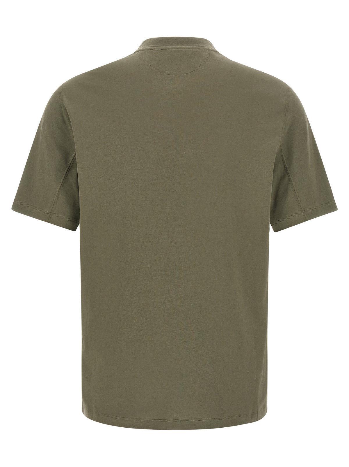Brunello Cucinelli Bicolor Cotton T-Shirt - XS