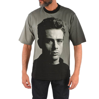 Dolce & Gabbana Black Cotton T-Shirt - XS