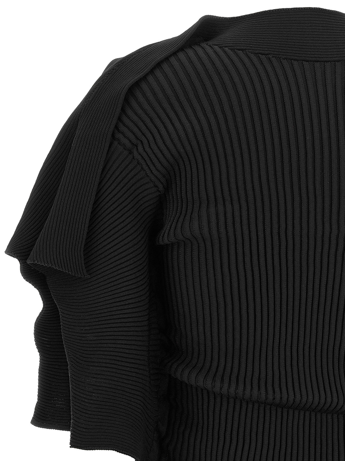 Issey Miyake Black Polyester Blouse