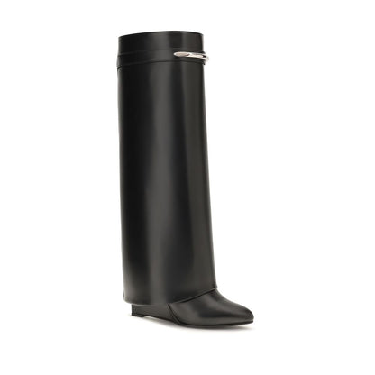 Givenchy Black Calf Leather Bos Taurus Boots