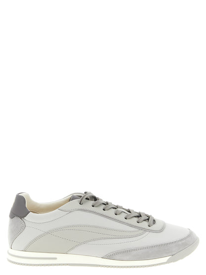 Brunello Cucinelli Gray Polyethylene Low Top Sneakers