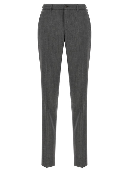 Pal Zileri Gray Wool Suit