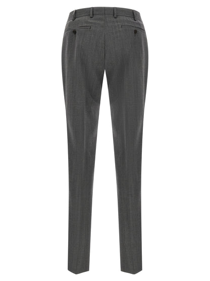 Pal Zileri Gray Wool Suit