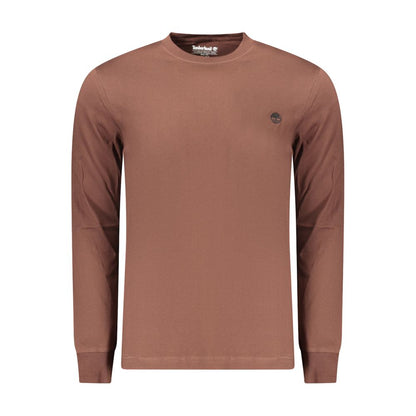 Timberland Brown Cotton T-Shirt