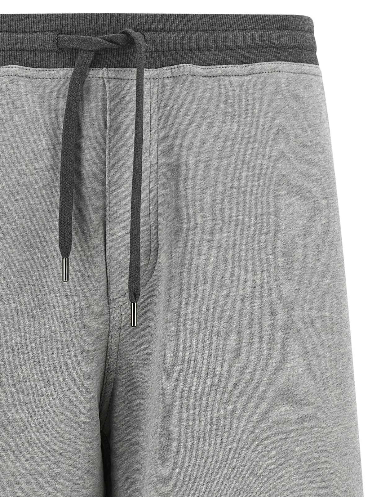 Brunello Cucinelli Gray Cotton Bermuda Shorts