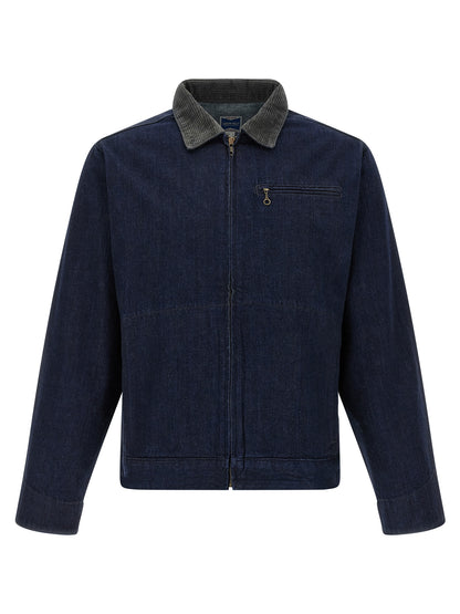 Gramicci Blue Cotton Denim Jacket
