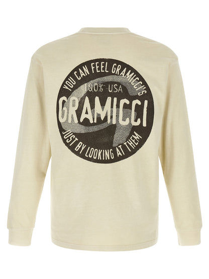 Gramicci White Cotton T-Shirt