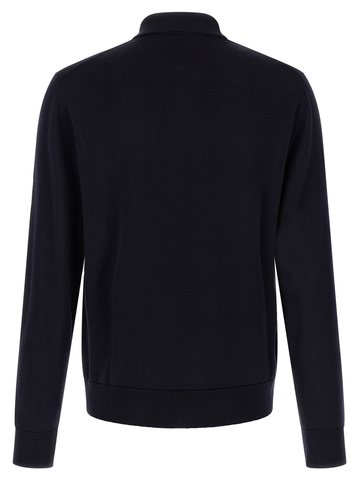 Dolce & Gabbana Blue Virgin Wool Polo Shirt