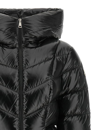 Moncler Black Polyamide Full-Length Jacket
