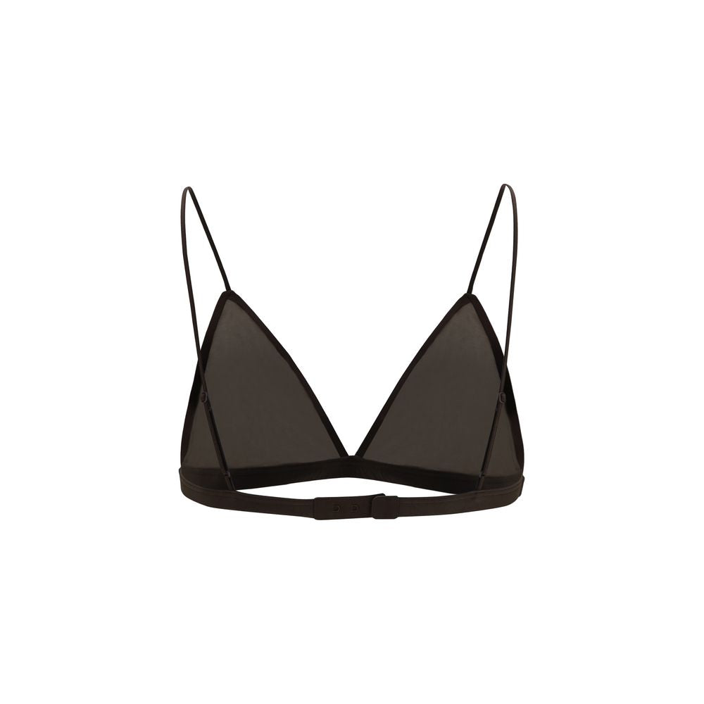 Calvin Klein Brown Nylon Bra - Ruby Triangle Bra