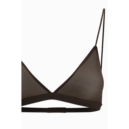 Calvin Klein Brown Nylon Bra - Ruby Triangle Bra