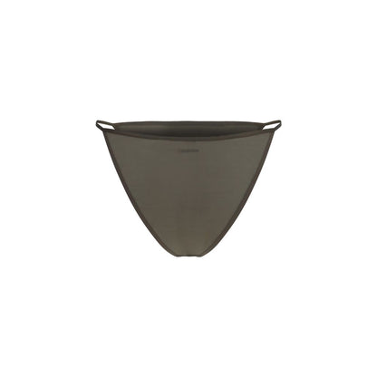 Calvin Klein Gray Nylon Pantie - The Jessica Thong