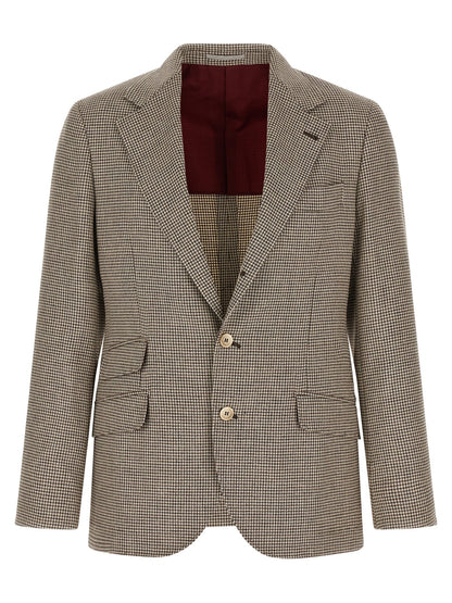 Brunello Cucinelli Gray Wool Blazer
