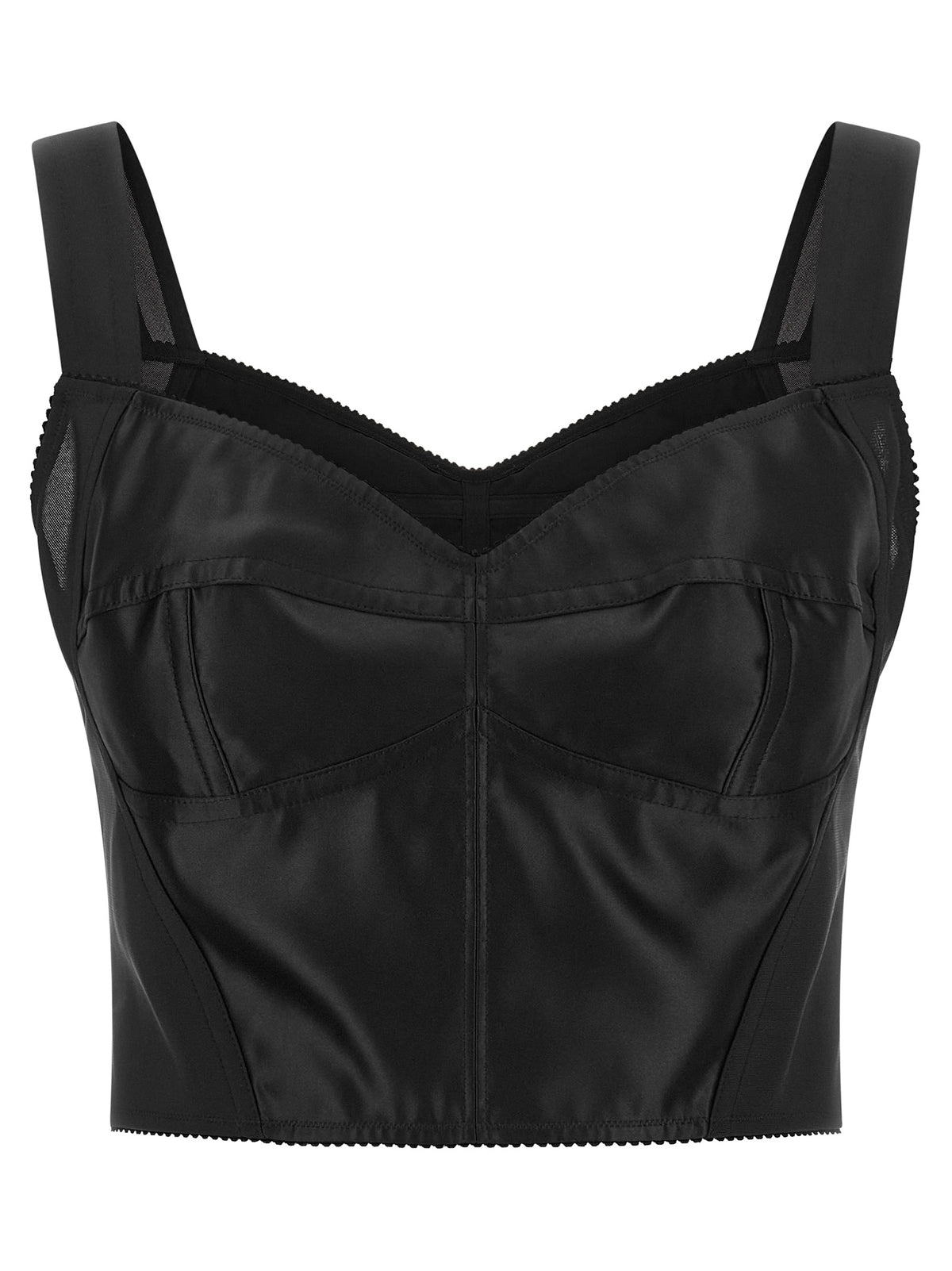 Dolce & Gabbana Black Polyamide Tank Top