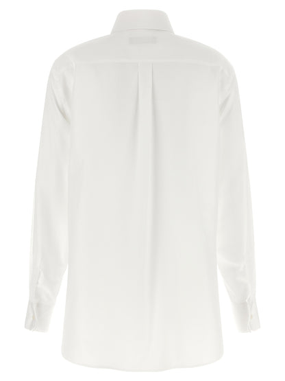 Dolce & Gabbana White Cotton Blouse