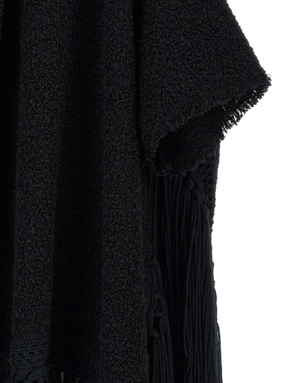 Dolce & Gabbana Black Virgin Wool Cardigan