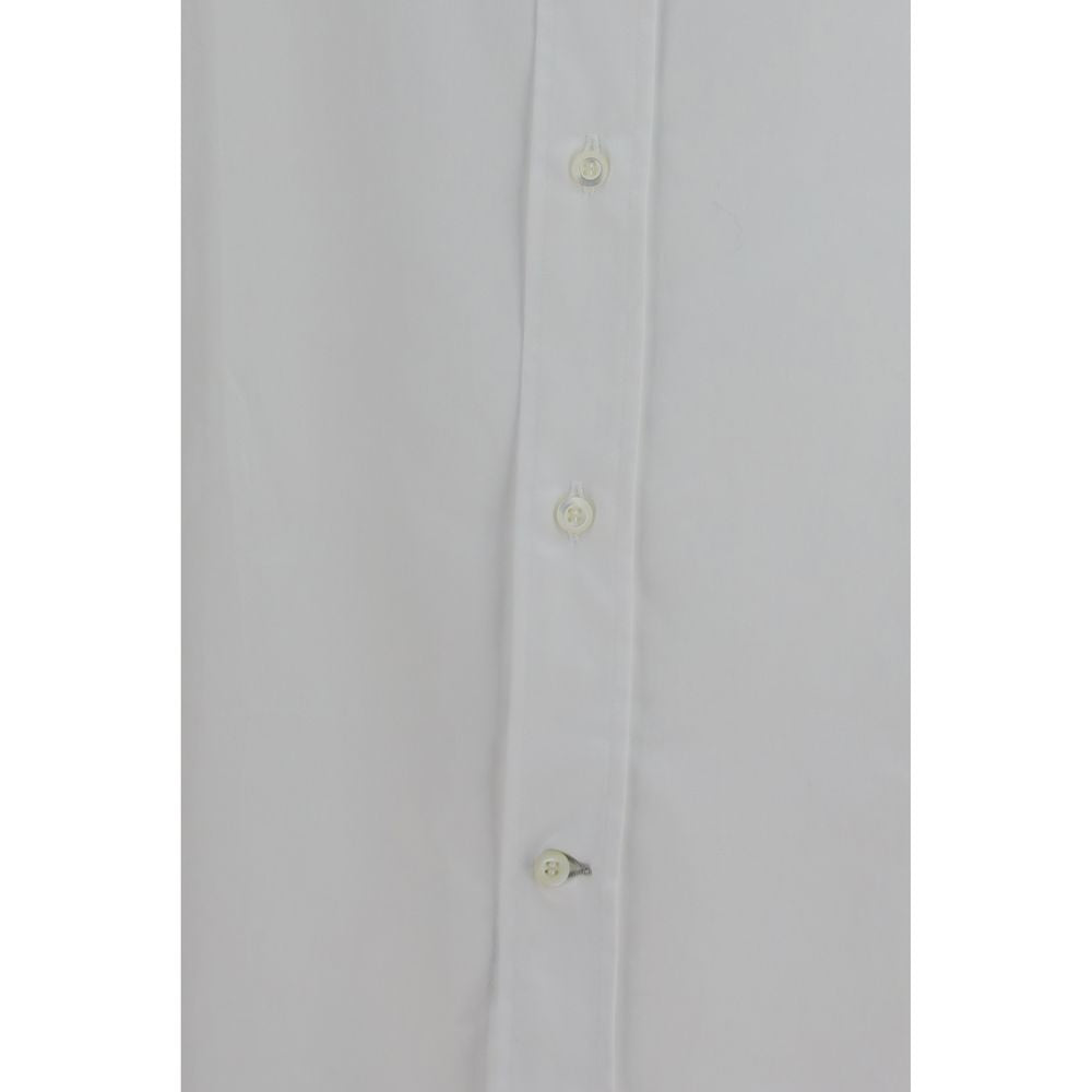 Brunello Cucinelli White Cotton Dress Shirt - XL
