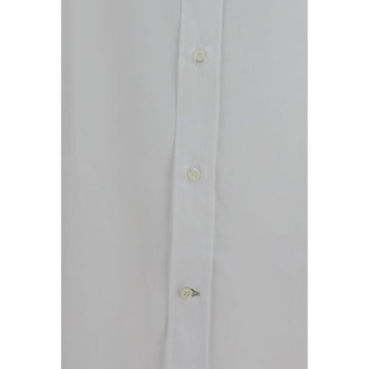 Brunello Cucinelli White Cotton Dress Shirt - XL