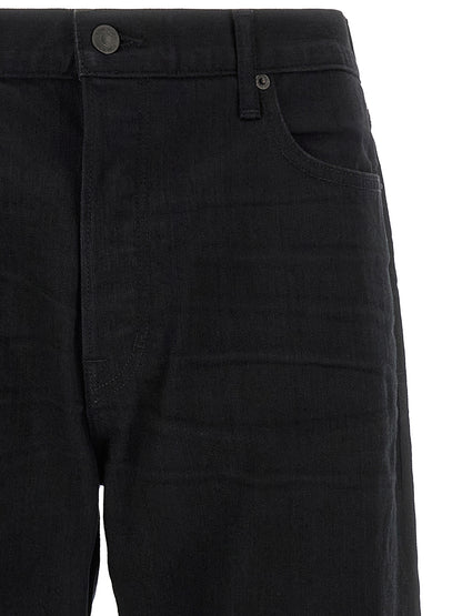 Tom Ford Black Cotton Straight-Leg Jeans