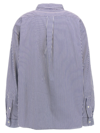 Polo Ralph Lauren Blue Cotton Blouse