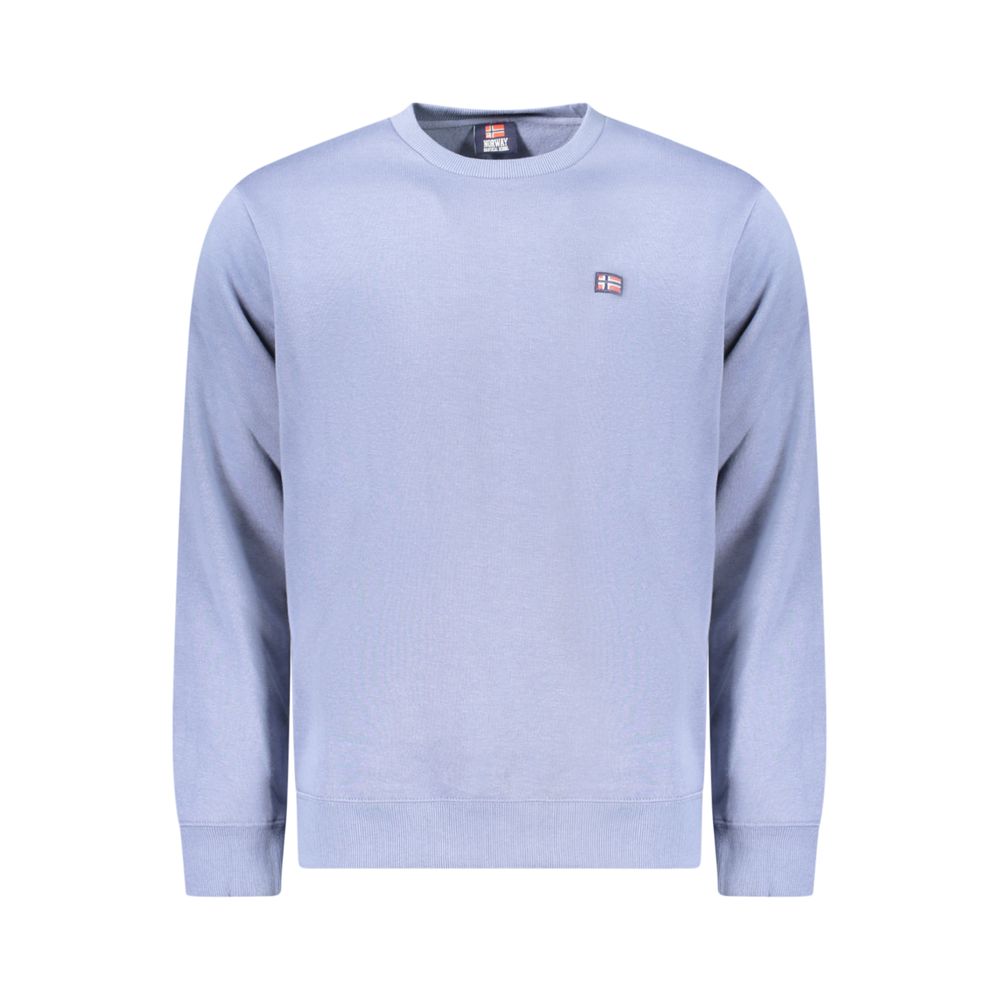 Norway 1963 Blue Cotton Men Sweater