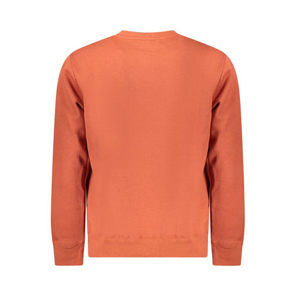 Norway 1963 Orange Cotton Men Sweater