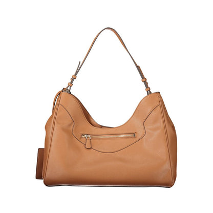 Guess Jeans Brown Polyethylene Handbag
