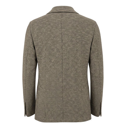Roberto Pepe Luxury Beige Cotton Men Jacket