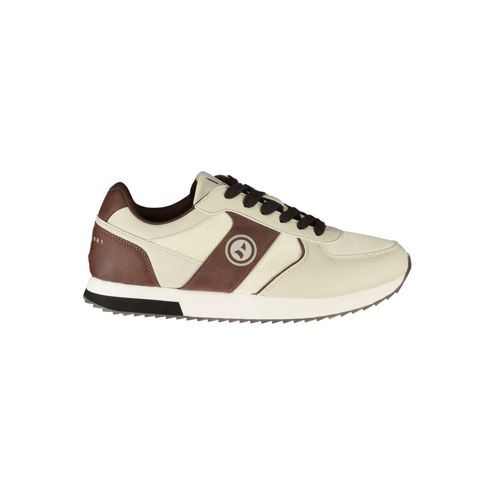 Navigare White Polyurethane Men's Sneaker