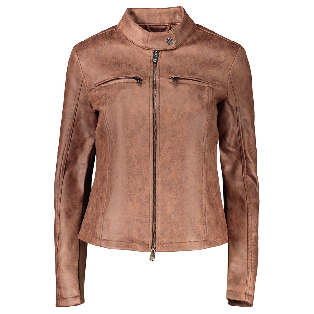 Desigual Brown Polyester Womens Jacket