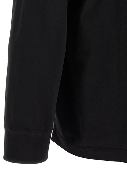 MM6 Maison Margiela Black Cotton T-Shirt
